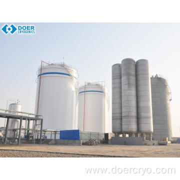 Flat-Bottom Customized Cryogenic lng Storage Tanks